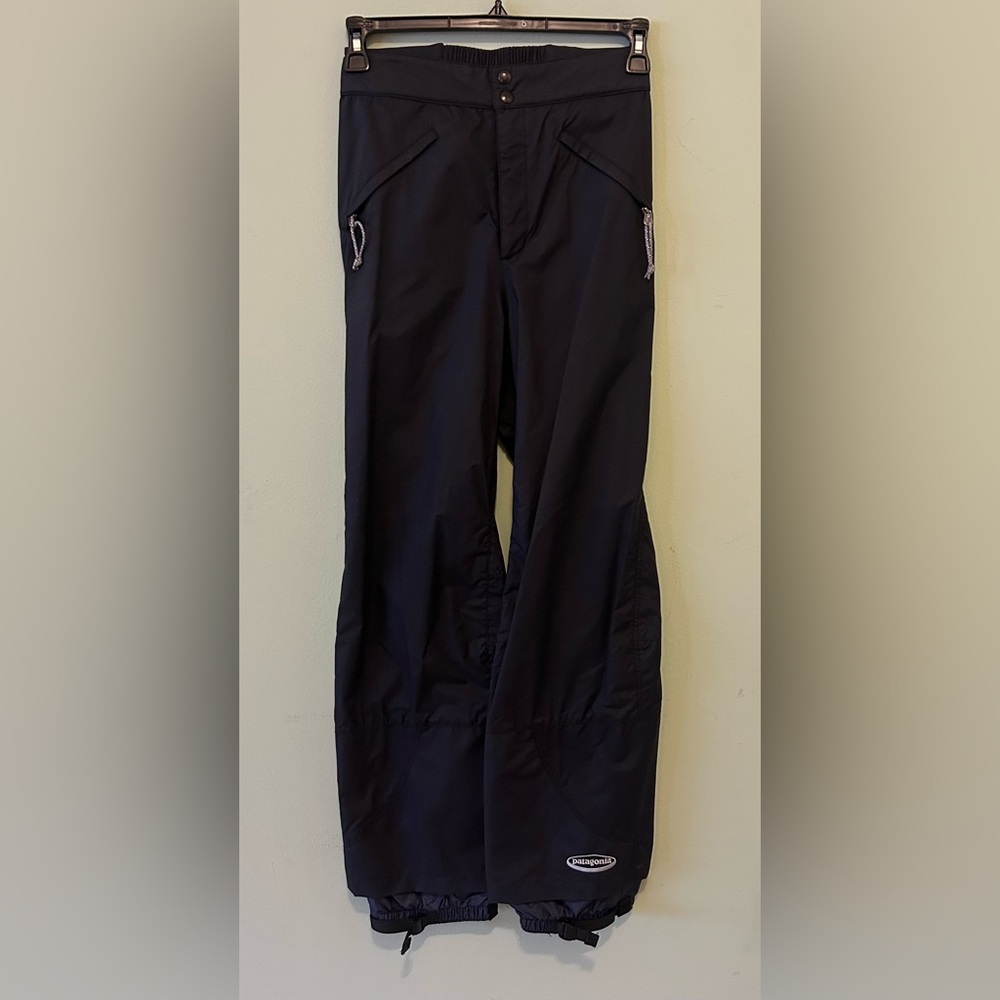 Women’s Patagonia Ski Snow Pants Size 6 Insulated Black Waterproof